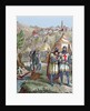 Alfonso II of Aragon and Alfonso VIII of Castile in the siege of Cuenca on 1177. Spain by Anonymous