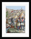 Alfonso II of Aragon and Alfonso VIII of Castile in the siege of Cuenca on 1177. Spain by Anonymous