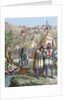 Alfonso II of Aragon and Alfonso VIII of Castile in the siege of Cuenca on 1177. Spain by Anonymous