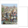 Alfonso II of Aragon and Alfonso VIII of Castile in the siege of Cuenca on 1177. Spain by Anonymous