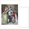 Louis XVI says goodbye to his family to be executed during the Age of Terror (1793) by Anonymous