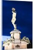 Statue of David overlooking Florence by Anonymous