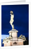 Statue of David overlooking Florence by Anonymous
