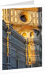 The Duomo of Florence with evening light by Anonymous