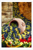 Harvested fresh grapes from the Tuscan fields by Anonymous