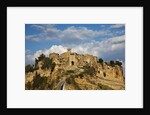 Civita di Bagnoregio and the long bridge leading to town by Anonymous