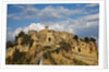 Civita di Bagnoregio and the long bridge leading to town by Anonymous