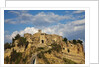 Civita di Bagnoregio and the long bridge leading to town by Anonymous