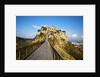 Civita di Bagnoregio and the long bridge leading to town by Anonymous