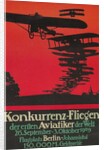 Early German Air Show Poster by Anonymous