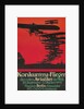 Early German Air Show Poster by Anonymous