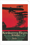Early German Air Show Poster by Anonymous