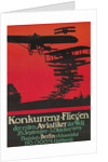 Early German Air Show Poster by Anonymous