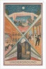Summer Nights, London Underground, 1920s by Anonymous