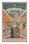 Summer Nights, London Underground, 1920s by Anonymous