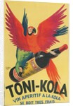 Macaws with Bottle of Toni-Kola Liqueur by Anonymous