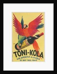 Macaws with Bottle of Toni-Kola Liqueur by Anonymous