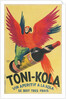 Macaws with Bottle of Toni-Kola Liqueur by Anonymous
