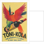 Macaws with Bottle of Toni-Kola Liqueur by Anonymous