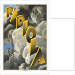 Radiola, Clouds and Tower Poster by Anonymous