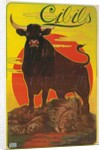 Poster for Cibils Meat Extract with Bull and Lion by Anonymous