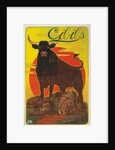 Poster for Cibils Meat Extract with Bull and Lion by Anonymous