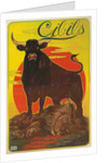 Poster for Cibils Meat Extract with Bull and Lion by Anonymous