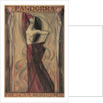 Art Nouveau Pandorra Playbill by Anonymous