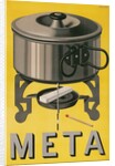 German Advertisement for Meta, Pot with Sterno Cube by Anonymous