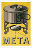 German Advertisement for Meta, Pot with Sterno Cube by Anonymous