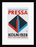 German Poster for Cologne Press Exhibition, 1928 by Anonymous