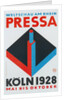 German Poster for Cologne Press Exhibition, 1928 by Anonymous