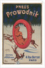 French Advertisement for Prowodnik Tires by Anonymous