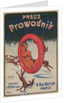 French Advertisement for Prowodnik Tires by Anonymous