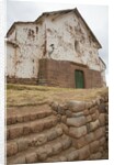 Chinchero, Peru catholic church built on Inca foundation by Anonymous