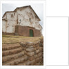 Chinchero, Peru catholic church built on Inca foundation by Anonymous