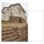Chinchero, Peru catholic church built on Inca foundation by Anonymous