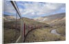 Tourist train high in Andes above Lima, Peru by Anonymous