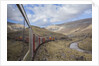 Tourist train high in Andes above Lima, Peru by Anonymous