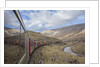 Tourist train high in Andes above Lima, Peru by Anonymous