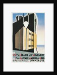 French Ad for Steamship Line Port, Dunkirk by Anonymous