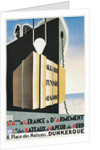 French Ad for Steamship Line Port, Dunkirk by Anonymous