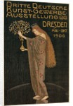 Poster for Dresden Art Exhibition by Anonymous