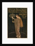 Poster for Dresden Art Exhibition by Anonymous