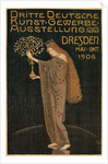Poster for Dresden Art Exhibition by Anonymous
