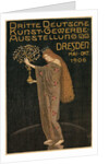 Poster for Dresden Art Exhibition by Anonymous