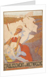 Pointillist Poster for Laundry Service by Anonymous