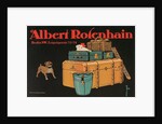 Poster for Albert Rosenhain Trunk by Anonymous