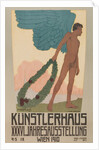 Poster for Vienna Art Exhibition, 1910 by Anonymous