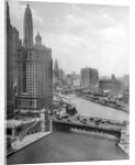 Downtown Chicago view looking west, ca. 1928 by Anonymous